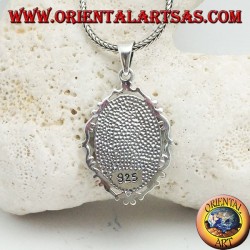 Pendentif en argent, médaille miraculeuse ou médaille de Notre-Dame de Grâce de Sainte Catherine Labouré