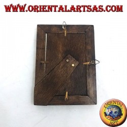 Cadre photo 20x15 cm en teck et bambou