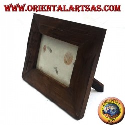 25x20 cm antique teak wood photo frame