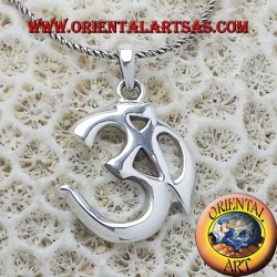 Pendant om And Sacred syllable Aum silver