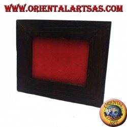 Cadre photo en bois de teck antique 30 x 25 cm