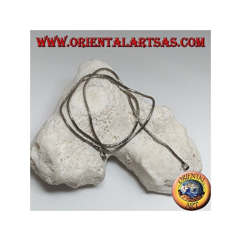 925 Silberkette Silberkette mit 45 cm x 1,5 mm Diamantdrahtseil