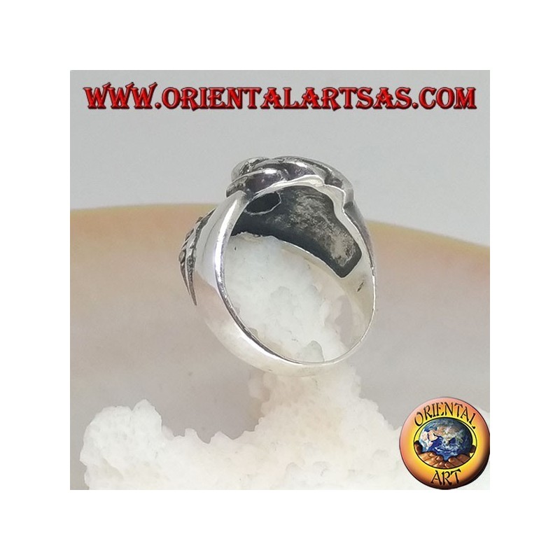 Anello Argento 925 Topazio Giallo Marcassite | Spirali