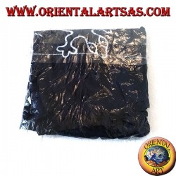 Pantapareo de mer bleu unisexe long avec des motifs de lézard blanc