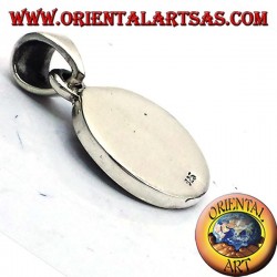 Pendentif médaille d'argent tête de cheval