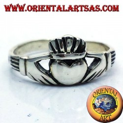 Argent Claddagh Anneau 925