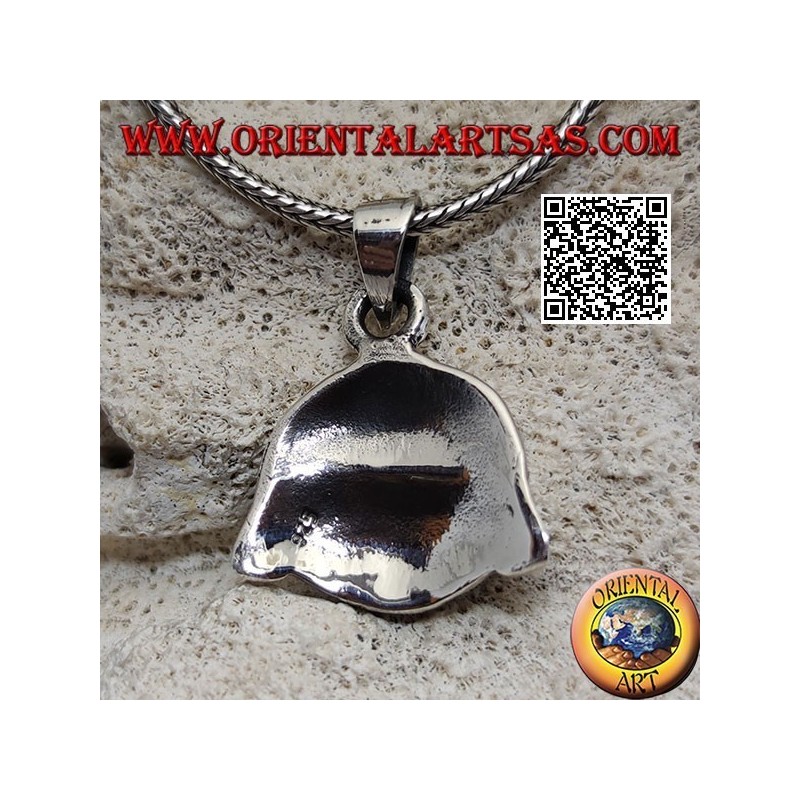 Star Wars Darth Vader style skull pendant in silver