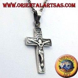crucifix pendant, 925 silver