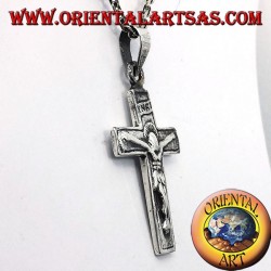 Kruzifix Anhänger, 925 Silber