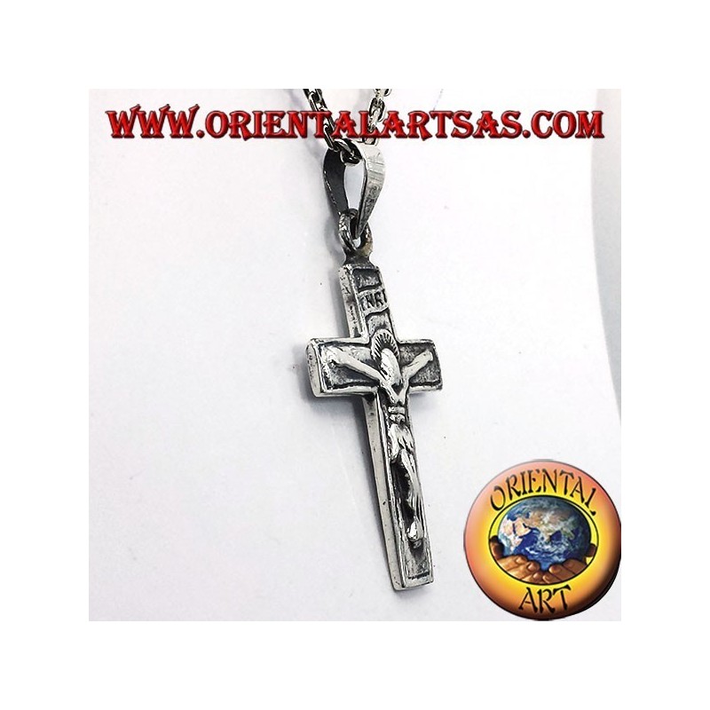 Kruzifix Anhänger, 925 Silber