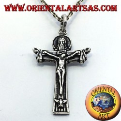 pendentif, crucifix père fils et l'esprit saint