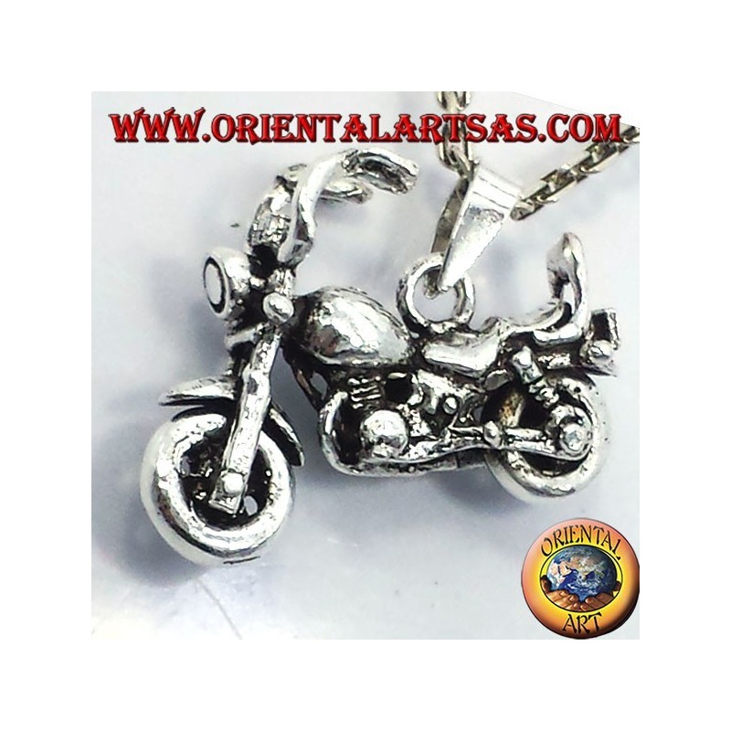 Royal Enfield Moto pendentif, argent 925