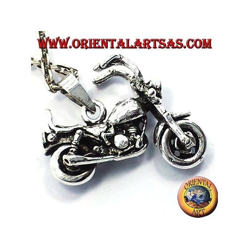 Ciondolo Moto Royal Enfield argento 925