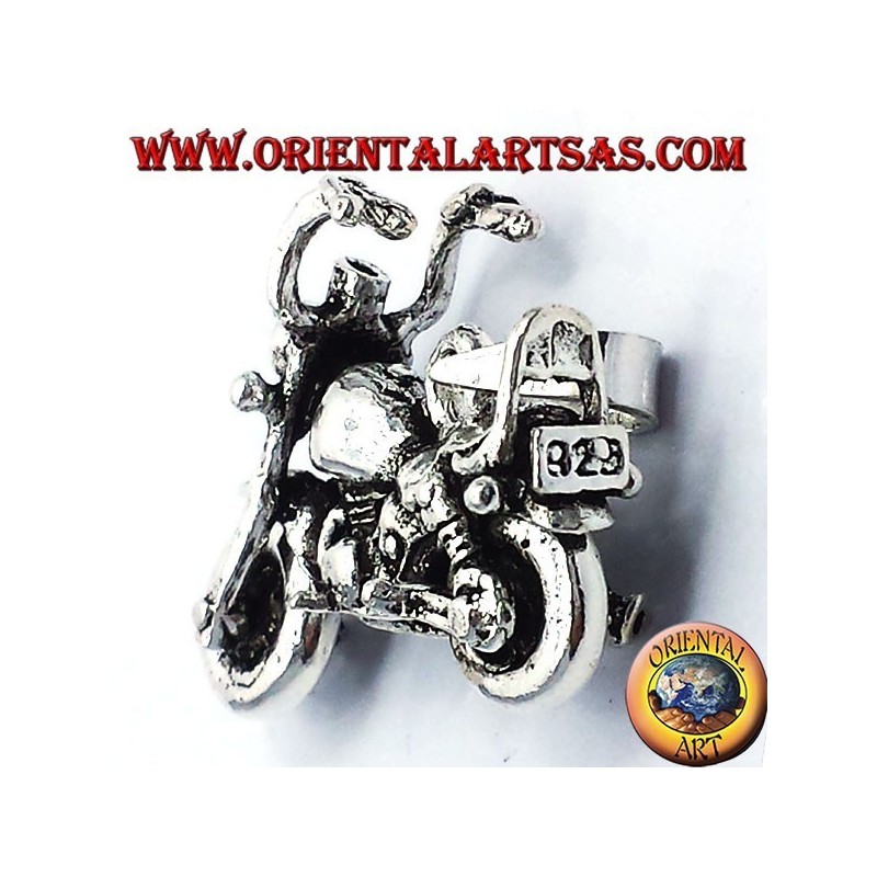 Royal Enfield Moto pendentif, argent 925