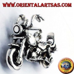 Royal Enfield Moto pendentif, argent 925