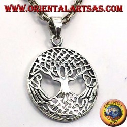 Arbre de vie pendentif argent