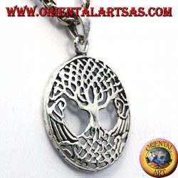 Arbre de vie pendentif argent