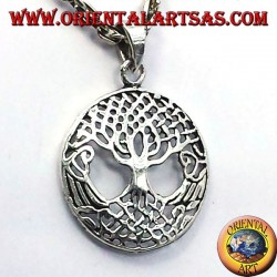 Arbre de vie pendentif argent
