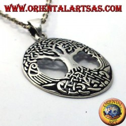 Tree of Life pendant big silver