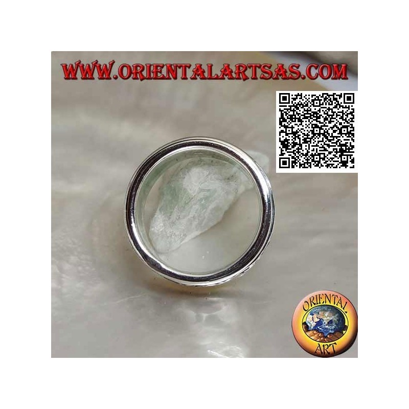 Anillo de plata giratorio antiestrés, con una serie de delfines saltarines en bajorrelieve