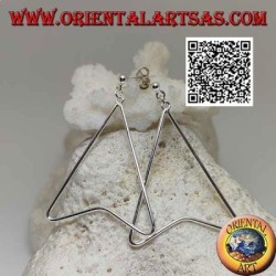 Orecchini Passanti A Freccia In Argento Sterling 925: Gioiello Minimal E Simbolico Per Lei