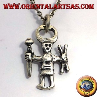 Odin pendentif en argent, Einherjar