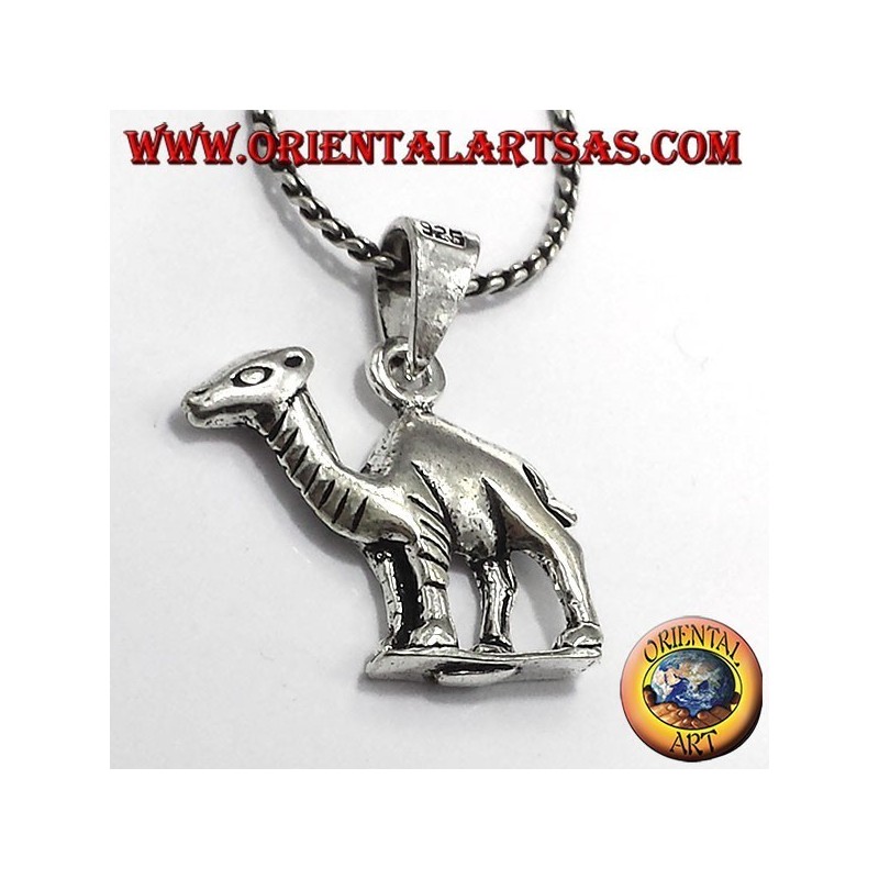 Colgante en plata Dromedario