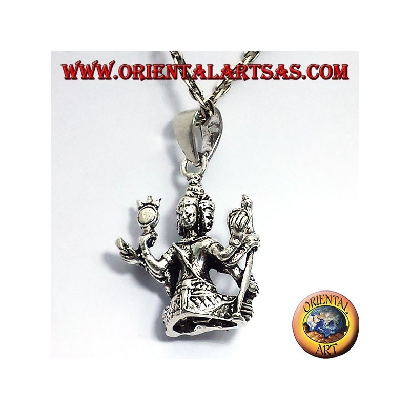 BRAHMA pendant in silver