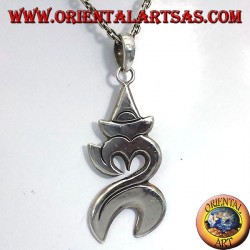 Om Anhänger balinesischen Silber (heilige Silbe)
