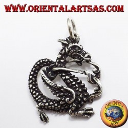 Dragon pendant, 925 silver