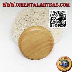 Tobacco grinder in pine wood with image of Bob Marley, 5 cm Ø (1)