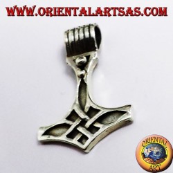 Thor's Hammer pendant, silver