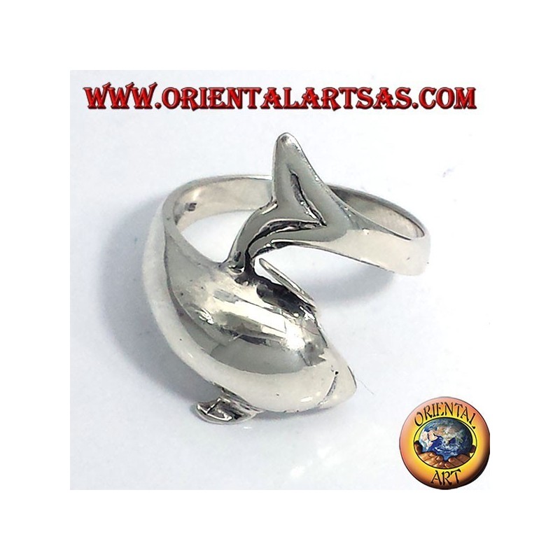 Dolphin Ring aus Sterlingsilber