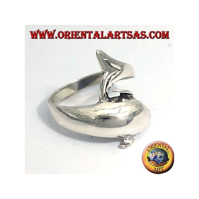 Dolphin Ring aus Sterlingsilber