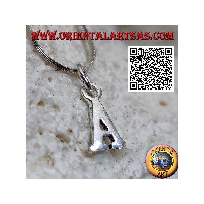 Silberanhänger, Anfangsbuchstabe (sehr klein)