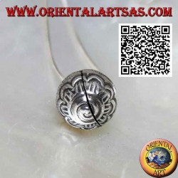 Petit pendentif "Call Angels" en argent avec décorations gravées, style Karen