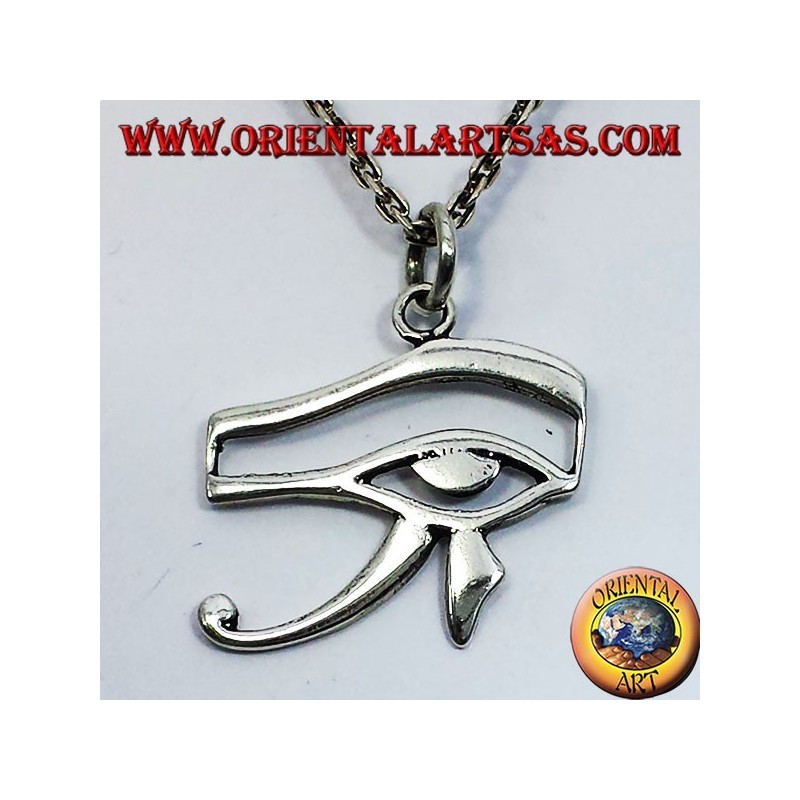 Silber Anhänger Auge des Horus und Auge des Ra