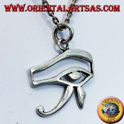 silver pendant eye of Horus and Eye of Ra