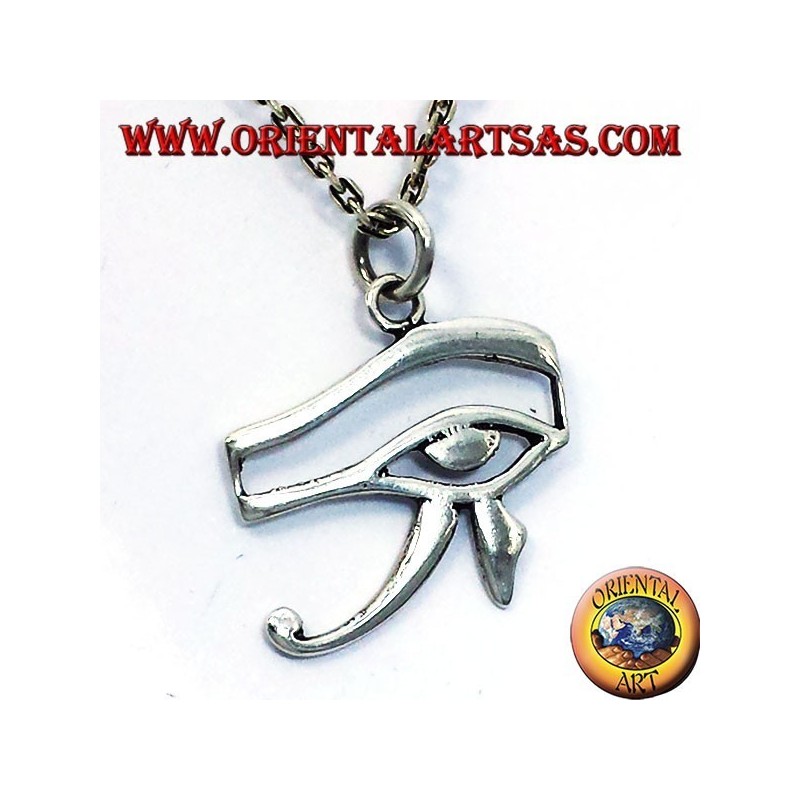 Silber Anhänger Auge des Horus und Auge des Ra