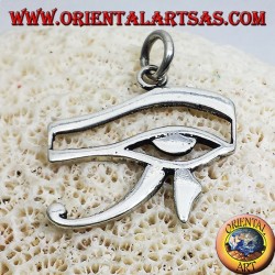 pendentif en argent oeil d'Horus et Eye of Ra