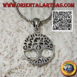 Yggdrasil silver pendant or tree of life, a tool for regaining one's identity