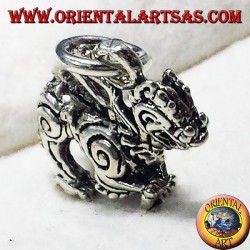 Pendentif Thai Singha (Lion), argent