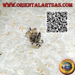 Mini boucle d'oreille en argent, "Tanninim" le dragon des mers