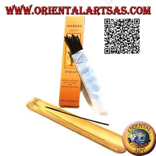 Natural "Ikebana" incense with lily flavored botanical extracts (20 sticks)