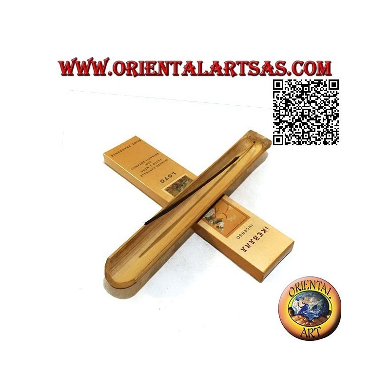 Incenso "Ikebana" naturale con estratti botanici all'aroma di Loto (20 sticks)