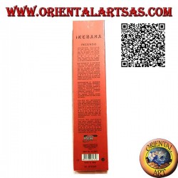 Natürlicher "Ikebana" Weihrauch mit Pflanzenextrakten mit Queen of the Night Aroma (20 Sticks)