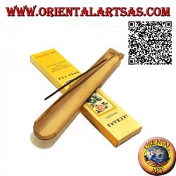 Natural "Ikebana" incense with rose tea flavored botanical extracts (20 sticks)
