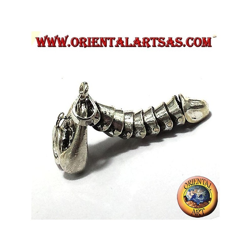 pendant, Mobile penis, silver