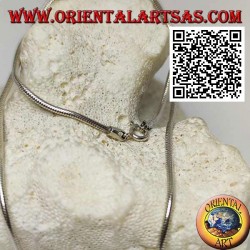 925 ‰ silver necklace with 46.5 cm x 2 mm snake link