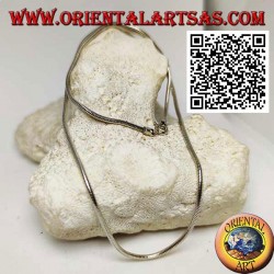 925 ‰ silver necklace with 46.5 cm x 2 mm snake link